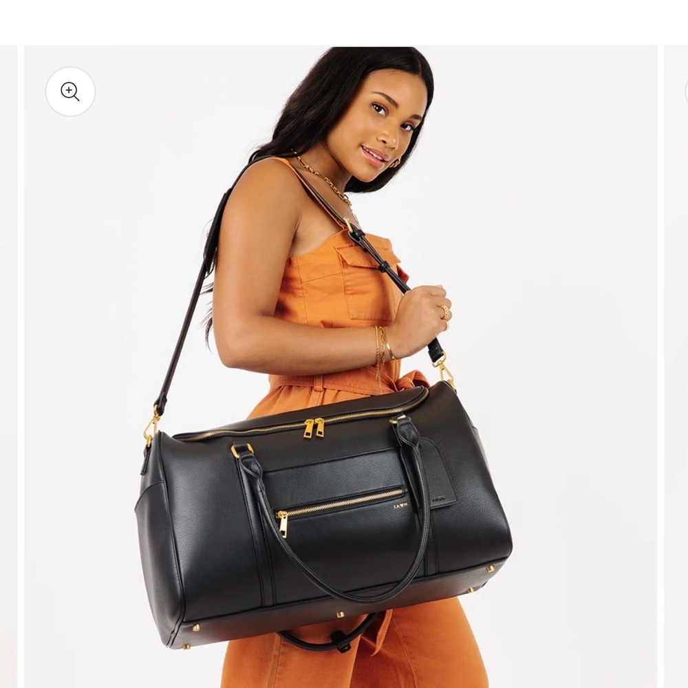 Fawn Design Cream and Tan Travel Bag Limited Addition - Picture 13 of 13